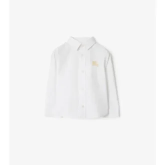 Camicia in cotone elasticizzato