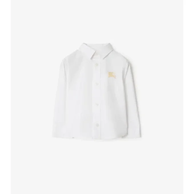 Camicia in cotone elasticizzato