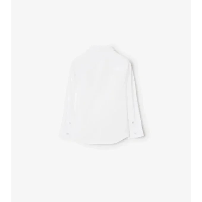 Camicia in cotone elasticizzato