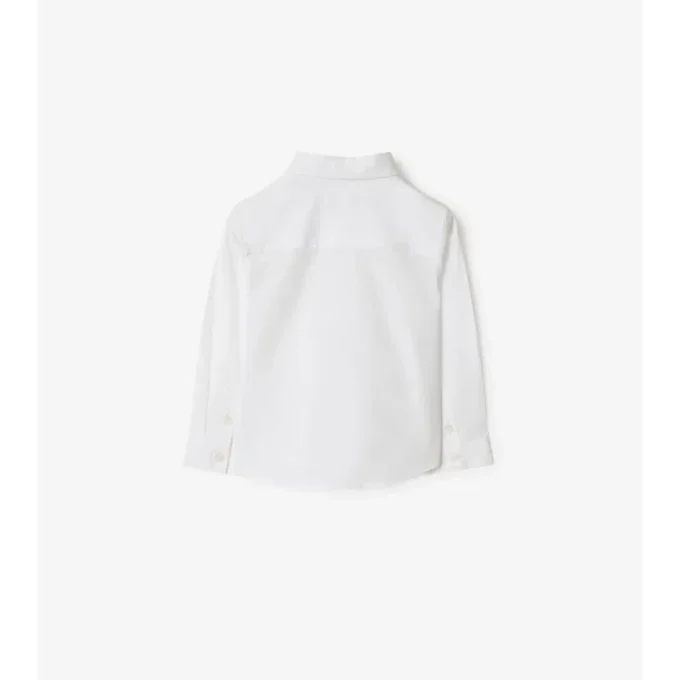 Camicia in cotone elasticizzato