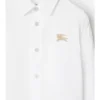 Camicia in cotone elasticizzato
