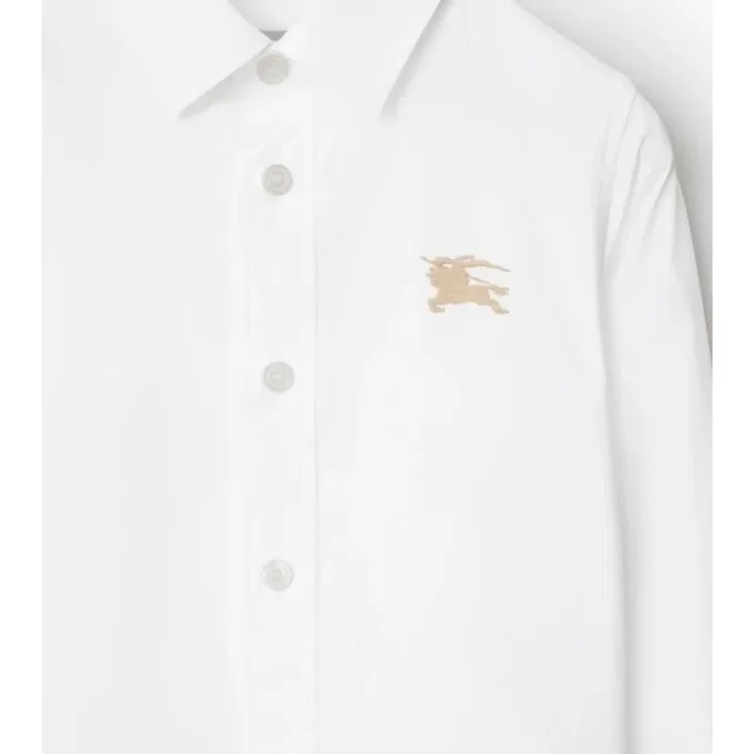 Camicia in cotone elasticizzato