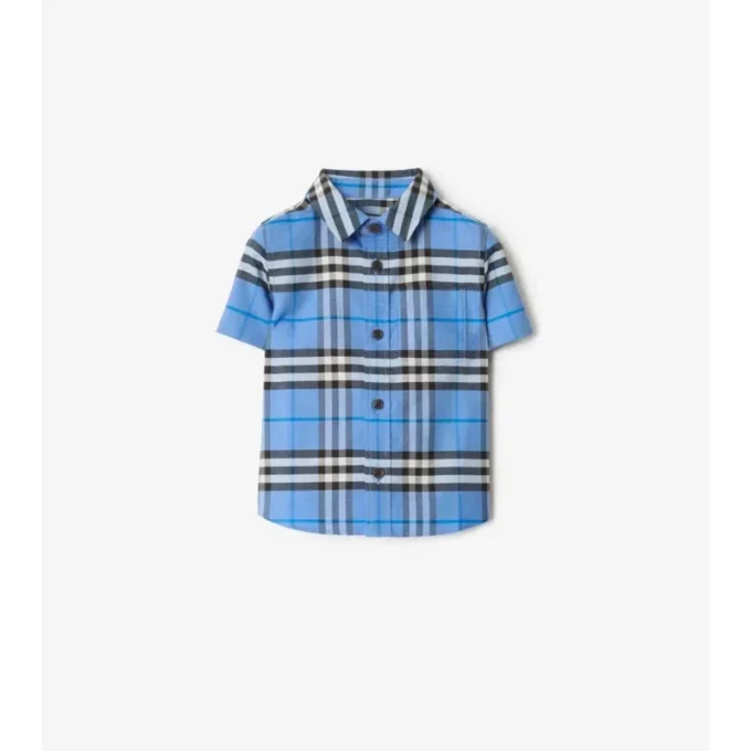 Camicia in cotone Oxford a quadri