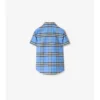 Camicia in cotone Oxford a quadri