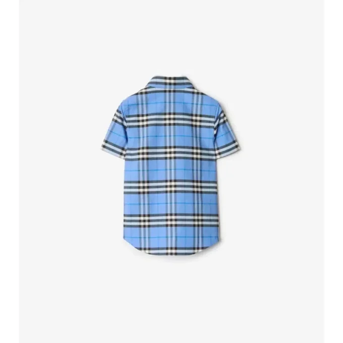 Camicia in cotone Oxford a quadri