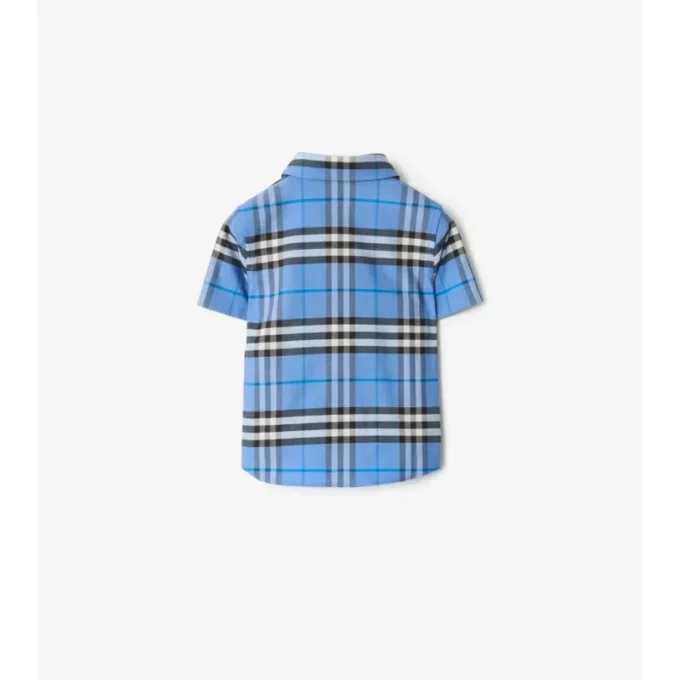 Camicia in cotone Oxford a quadri