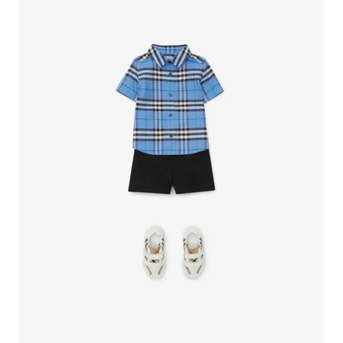 Camicia in cotone Oxford a quadri