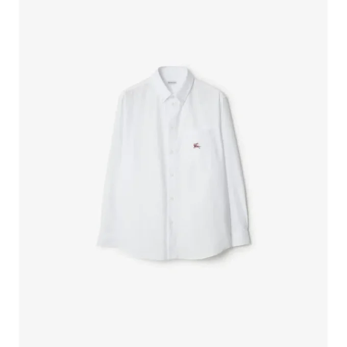 Camicia in cotone Oxford EKD dalla vestibilità comoda