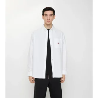 Camicia in cotone Oxford EKD dalla vestibilità comoda