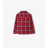 Camicia in flanella di cotone a quadri