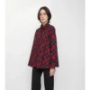 Camicia in flanella di cotone a quadri dalla vestibilità comoda