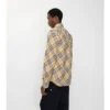Camicia in flanella di cotone a quadri dalla vestibilità comoda