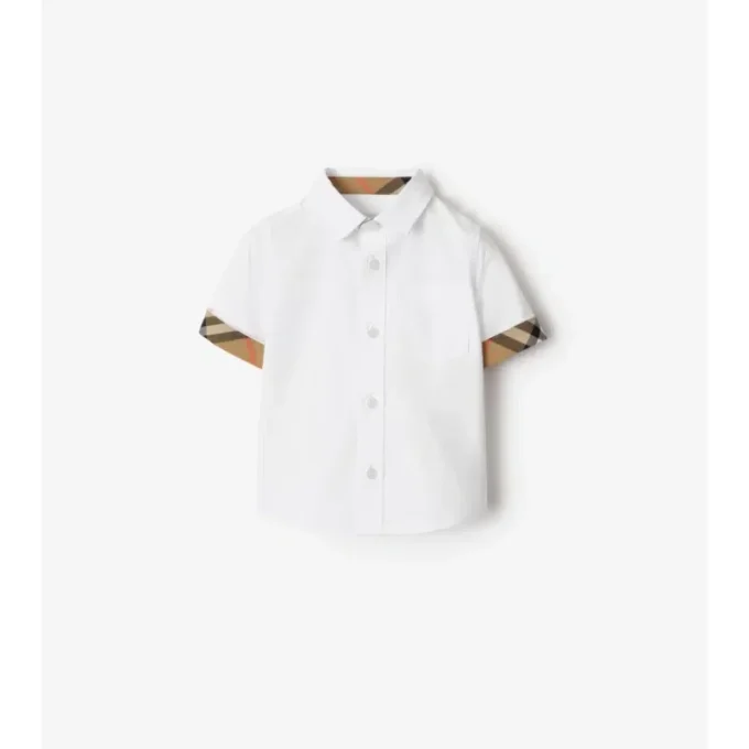 Camicia in popeline di cotone