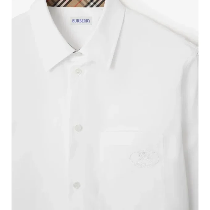 Camicia in popeline di cotone
