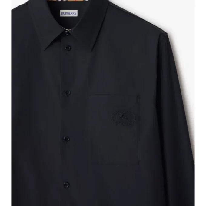 Camicia in popeline di cotone