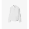 Camicia in popeline di cotone dalla vestibilità regolare