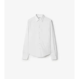 Camicia in popeline di cotone dalla vestibilità regolare
