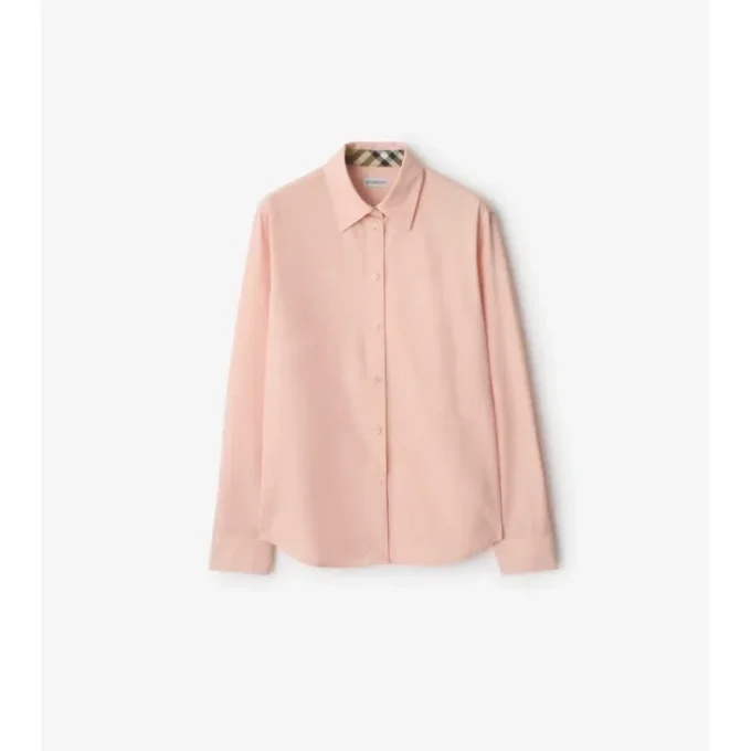 Camicia in popeline di cotone dalla vestibilità regolare