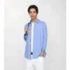 Camicia in popeline di cotone dalla vestibilità regolare