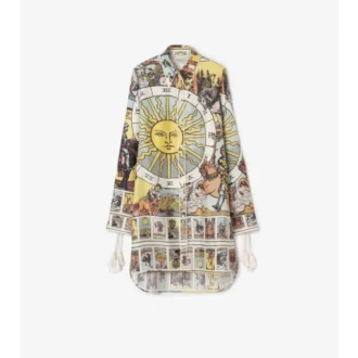 Camicia in seta Tarot