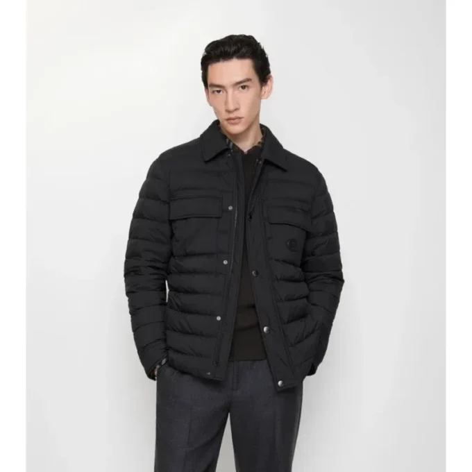 Camicia oversize imbottita in nylon