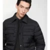 Camicia oversize imbottita in nylon