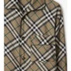 Camicia pigiama in seta a quadri