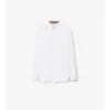 Camicia slim fit in cotone elasticizzato