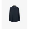 Camicia slim fit in cotone elasticizzato