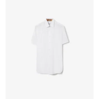 Camicia slim fit in cotone elasticizzato