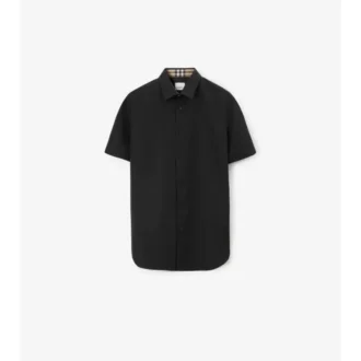 Camicia slim fit in cotone elasticizzato