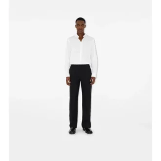 Camicia slim fit in cotone elasticizzato