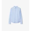 Camicia slim fit in cotone Oxford