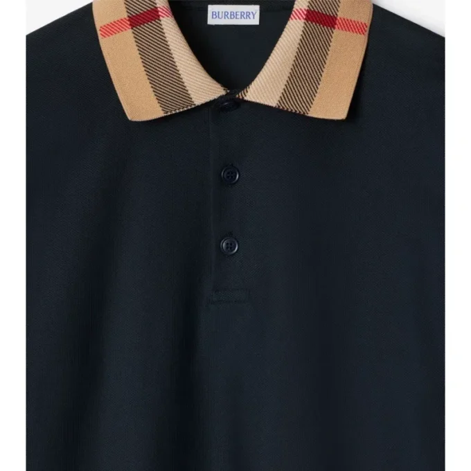 Camicie in cotone a maniche lunghe con colletto a quadri