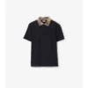 Camicie in cotone con colletto a quadri