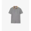 Camicie in cotone con colletto a quadri