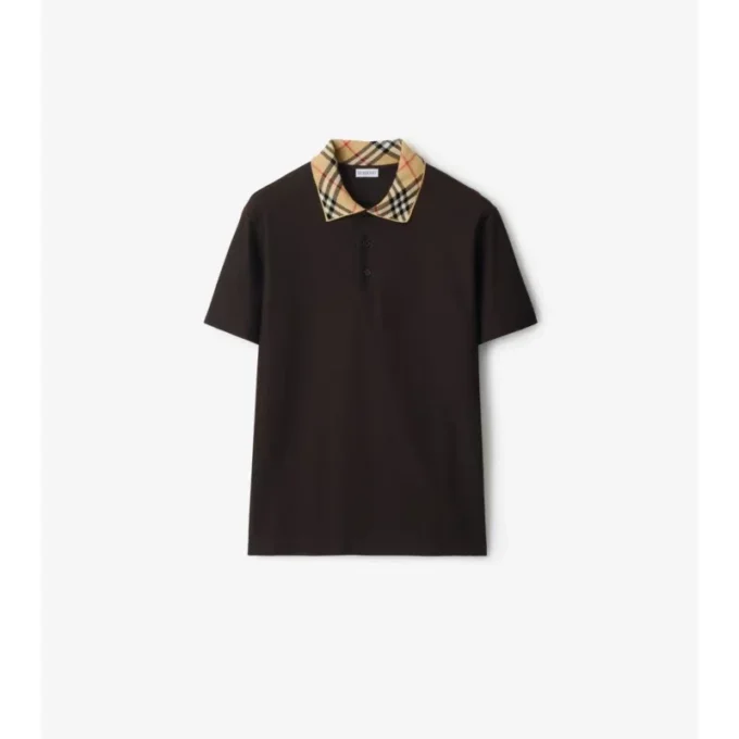 Camicie in cotone con colletto a quadri