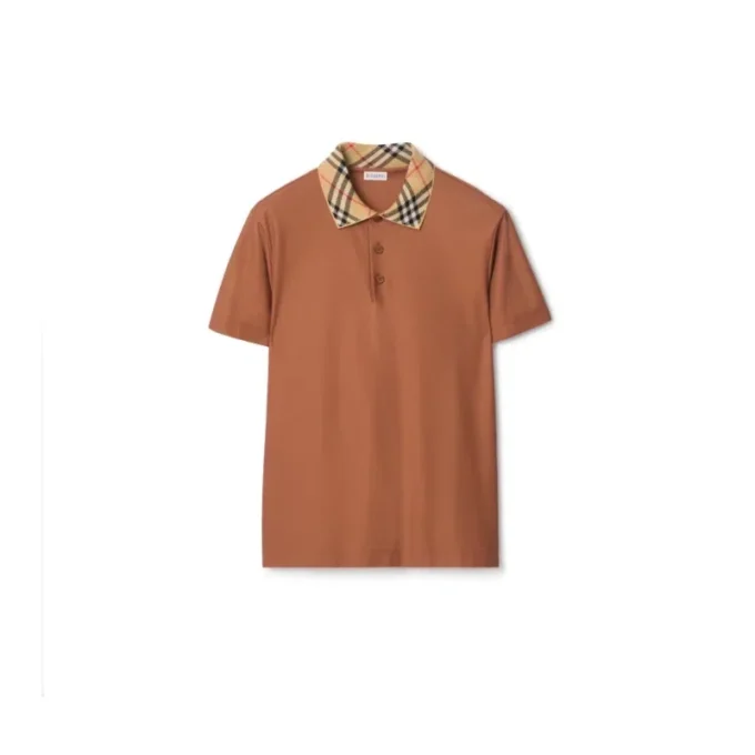 Camicie in cotone con colletto a quadri