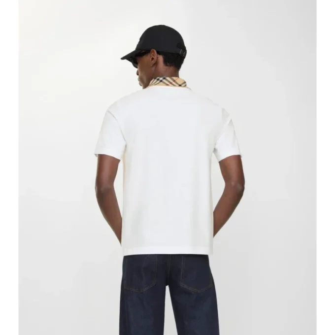 Camicie in cotone con colletto a quadri