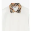 Camicie in cotone con colletto a quadri