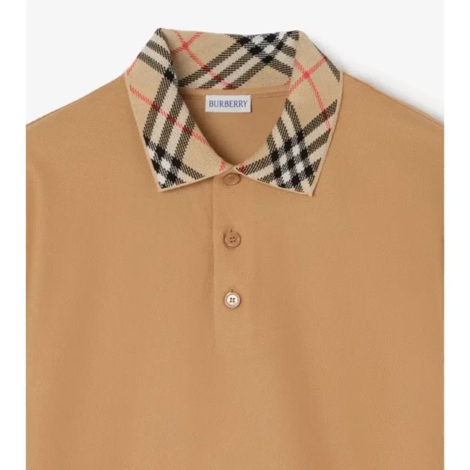 Camicie in cotone con colletto a quadri