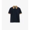 Camicie in cotone con logo sul colletto