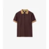 Camicie in cotone con logo sul colletto