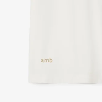 Camicie in cotone con logo sul colletto
