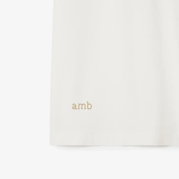 Camicie in cotone con logo sul colletto