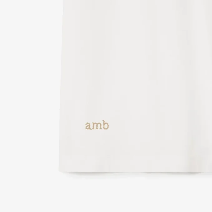 Camicie in cotone con logo sul colletto