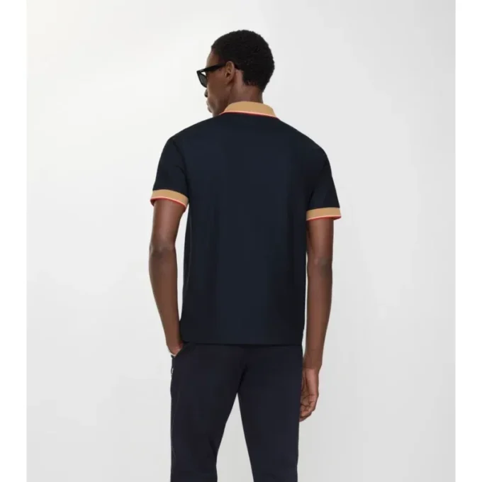 Camicie in cotone con logo sul colletto