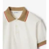 Camicie in cotone con logo sul colletto