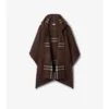 Cappa con cappuccio in cashmere