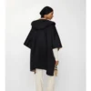 Cappa con cappuccio in cashmere